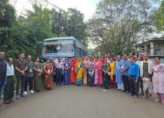 श्री रामलला दर्शन योजना के तहत जिले से 112 श्रद्धालुओं का जत्था रवाना मुख्यमंत्री विष्णुदेव साय की तीर्थयात्रा योजना से श्रद्धालु हो रहे लाभान्वित