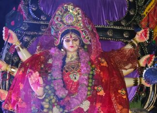 ग्राम दर्रामुड़ा के गौतम चौक में धूमधाम से मनाया गया नवरात्रि पर्व: मां दुर्गा की पूजा-अर्चना के साथ मूर्ति विसर्जन संपन्न