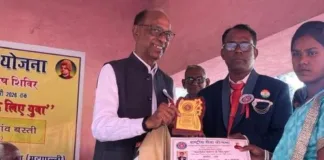 जामगांव में एनएसएस शिविर का भव्य समापन: पूर्व विधायक विजय अग्रवाल ने कहा- सेवा, अनुशासन और सामाजिक उत्तरदायित्व से बनता है जागरूक नागरिक