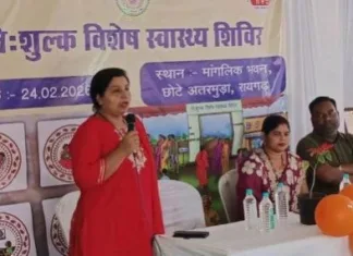रायगढ़ में सास-बहू सम्मेलन व निःशुल्क स्वास्थ्य शिविर: परिवार नियोजन, आयुष्मान योजना और पोषण जागरूकता पर विशेष अभियान