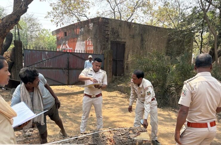वन विभाग की बड़ी कार्रवाई, कुसमुरा के उमाशंकर सॉ मिल को किया गया सील