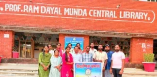 अमरकंटक शैक्षणिक भ्रमण: प्रकृति की गोद में 92 हजार पुस्तकों का भव्य ग्रंथालय देख रोमांचित हुए कमला नेहरू कॉलेज के विद्यार्थी