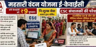 महतारी वंदन ई-केवाईसी: 9 रुपए में सेवा, लेकिन इस सेवा का सम्मान कहां?