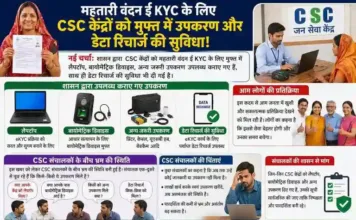 महतारी वंदन योजना: ई-केवाईसी की डेडलाइन 30 जून तक बढ़ी, पर CSC संचालकों में उपकरण वितरण को लेकर भ्रम कायम