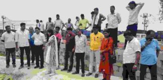 किसानों की मांग पर त्वरित कार्रवाई: जि पं अध्यक्ष प्रतिनिधि रविन्द्र गवेल ने किया नहर कार्यों का निरीक्षण