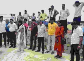 किसानों की मांग पर त्वरित कार्रवाई: जि पं अध्यक्ष प्रतिनिधि रविन्द्र गवेल ने किया नहर कार्यों का निरीक्षण