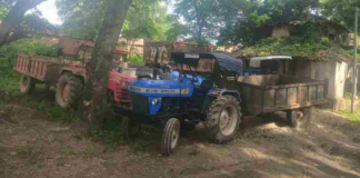 बारभौना में रेत के अवैध उत्खनन पर बड़ी कार्रवाई, 10 ट्रैक्टर और एक ट्रैक्टर-लोडर जब्त शिकायत मिलते ही संयुक्त टीम ने की त्वरित कार्रवाई जब्त वाहन पुलिस थाना छाल की सुपुर्दगी में सुरक्षित रखे गए