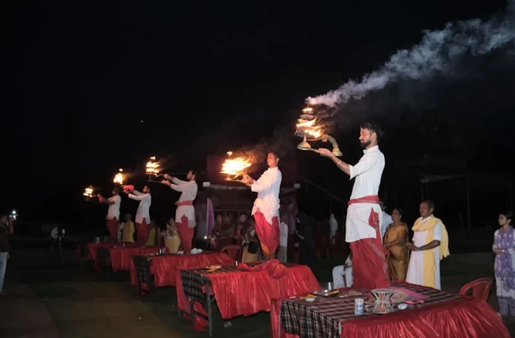 गुरु पूर्णिमा पर जगमगाया माँ सर्वमंगला घाट: भव्य हसदेव आरती के साथ लिया गया नदी संरक्षण का संकल्प "माँ सर्वमंगला घाट कोरबा में हसदेव आरती का भव्य आयोजन"