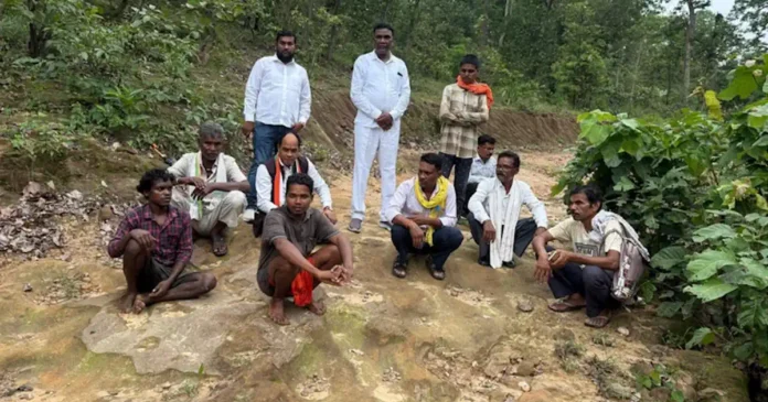 रामपुर विधायक फूलसिंह राठिया का सघन दौरा लेमरू क्षेत्र