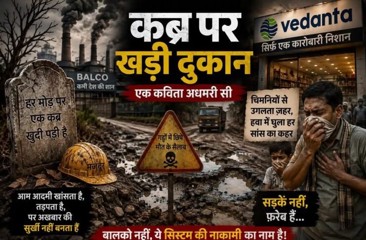 कब्र पर खड़ी दुकान