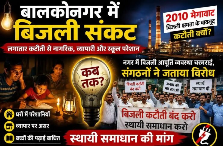 अंधेरे में बालकोनगर: एल्युमिनियम नगरी के निवासी बुनियादी बिजली आपूर्ति को तरसे