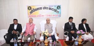 मुख्य न्यायमूर्ति रमेश सिन्हा ने किया कटघोरा व्यवहार न्यायालय का निरीक्षण