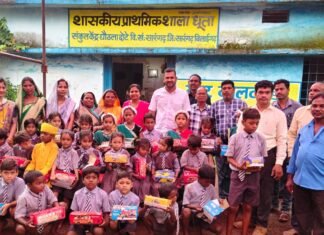 शासकीय प्राथमिक शाला धुता में सेवा संकल्प अभियान के तहत विविध कार्यक्रमों का भव्य आयोजन