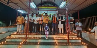 आशीर्वाद के दीयों से जगमगा उठा महका मंडल, खरसिया विधानसभा