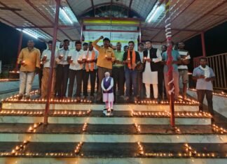 आशीर्वाद के दीयों से जगमगा उठा महका मंडल, खरसिया विधानसभा