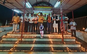 आशीर्वाद के दीयों से जगमगा उठा महका मंडल, खरसिया विधानसभा