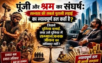 पूंजी और श्रम का संघर्ष: सभ्यता की सबसे पुरानी लड़ाई का न्यायपूर्ण हल कहां है?