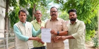 कोरबा: राशन में चना वितरण बंद होने की शिकायत, भाकपा ने सौंपा ज्ञापन