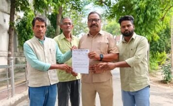 कोरबा: राशन में चना वितरण बंद होने की शिकायत, भाकपा ने सौंपा ज्ञापन
