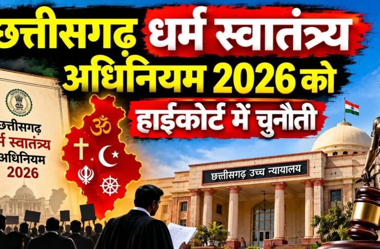 धार्मिक स्वतंत्रता के सवाल पर छत्तीसगढ़ हाईकोर्ट में नई याचिका